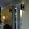Vaxcel Chiasso Aluminum Integrated LED Black Contemporary Outdoor Wall Lantern with Up Down Lighting T0747 - alternate 2
